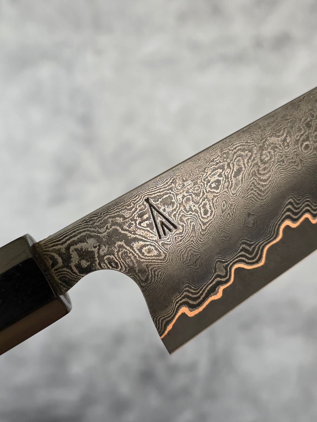 265mm Damascus and Copper Clad Apex Ultra Sujihiki