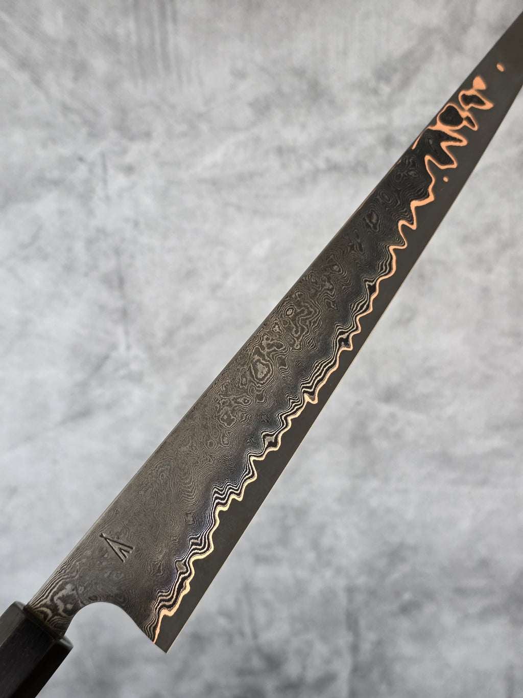 265mm Damascus and Copper Clad Apex Ultra Sujihiki