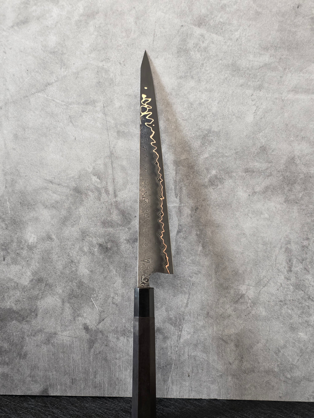 265mm Damascus and Copper Clad Apex Ultra Sujihiki