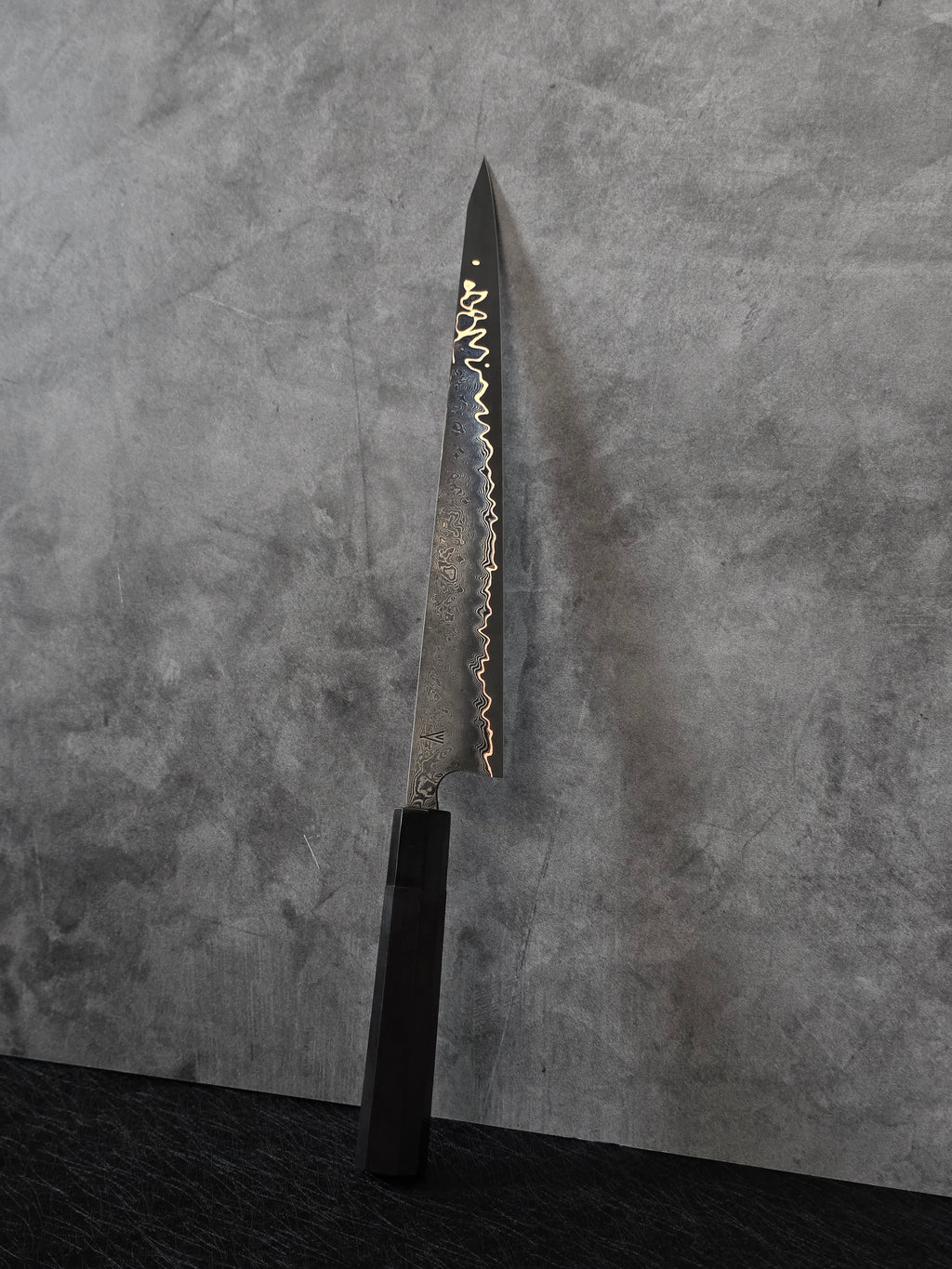 265mm Damascus and Copper Clad Apex Ultra Sujihiki