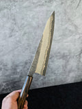 225mm "Yeil" Apex Ultra gyuto, stainless and nickel cladding
