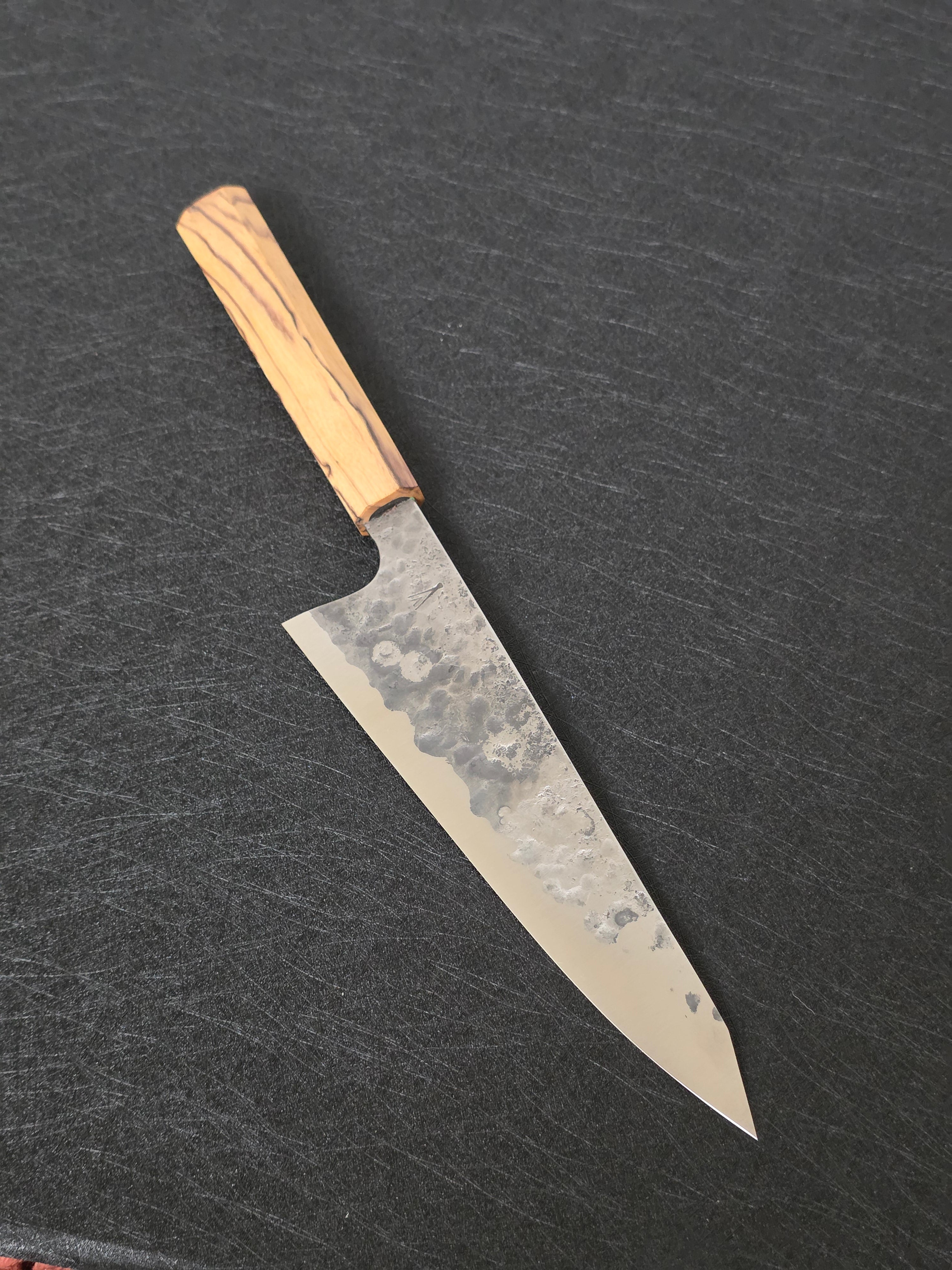 180mm "tomanowos" S-profile Pro-cut carbon steel Bunka